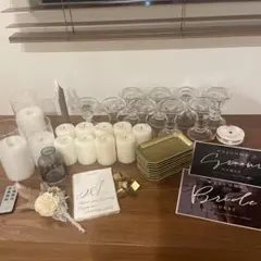 ウェディング　テーブル、ウェルカムスペース　まとめ売り