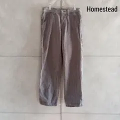 J.S Homestead ホームステッド　ストライプパンツ　日本製　X1678