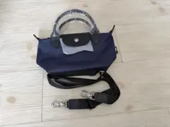 新品　ロンシャン ルプリアージュ エナジーXS トップハンドルバッグ ネイビー