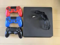 PlayStation 4 本体 コントローラー3色 ゲーム多数