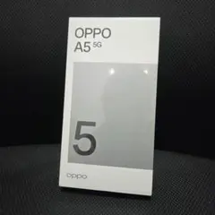 OPPO A5 5G ホワイト 本体 元箱付き - メルカリ
