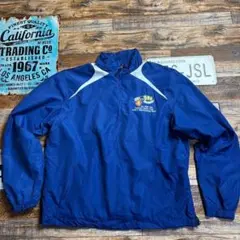 ハーフジップ ナイロンジャケット