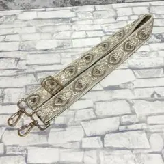 インド刺繍リボン　スマホショルダーストラップ