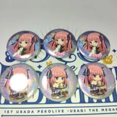 中野二乃 缶バッジ 6個セット