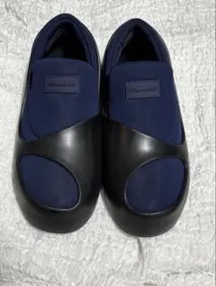 未使用 FERRAGAMO ネイビー ブラック コンビネーションスニーカーのサムネイル