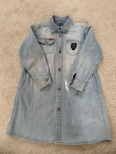 BREEZE デニムシャツワンピース 130サイズ