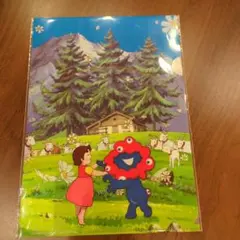 ミャクミャク　アルプスの少女ハイジ　クリアファイル　ダンス　万博　関西　大阪