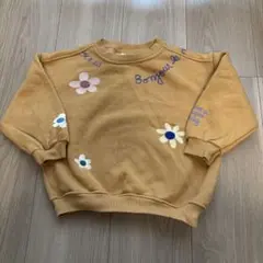 【ZARA】花柄刺繍トレーナー 2歳用