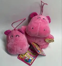 たべっ子どうぶつ ぬいぐるみ　マスコット カバ