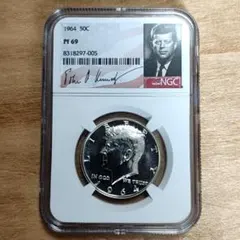 【希少】美品1964年 ケネディハーフドル 50C アンティーク 希少】美品1964年 ケネディハーフドル 50C アンティーク アメリカ 50