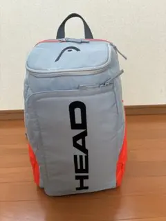 HEAD ラケットバッグ グレー/オレンジ