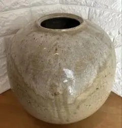 No.57☆送料無料☆熊本☆玉名☆西照寺窯☆林清治☆大花瓶☆箱付き