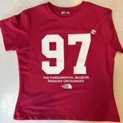 【美品】THE NORTH FACE 半袖Tシャツ ピンク Mサイズのサムネイル