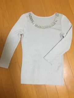 美品❤️ラメ入りニット  トップス　　※２点購入にてお値引きします