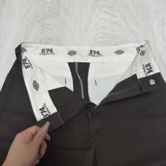 ディッキーズ 874 ダークブラウン　30