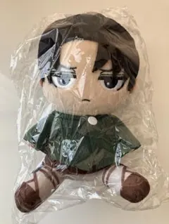 リヴァイ ぬいぐるみ 未開封　進撃の巨人のサムネイル