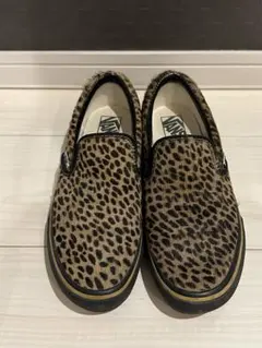 90s Vans Slip-On レオパードハラコオリジナル US6 98HRB
