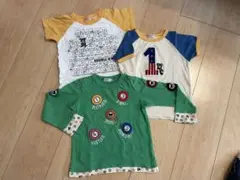 DOUBLE.B Tシャツセット 110・100 ３枚