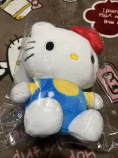 (フコク生命)キティぬいぐるみ、ファイル(病院)ミニタオル、ぬいぐるみ