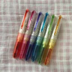 パイロット サインペン ペチット petit 6色 6本セット 廃盤