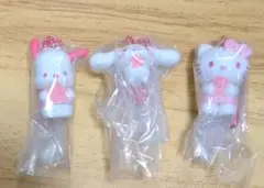 サンリオキャラクターズ　ワントーンマスコット　桜　3個セット　1