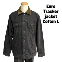 Euro denim tracker jacket 70505 ブラック 春秋冬 - メルカリ