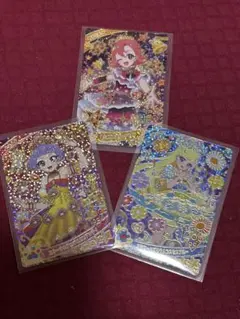 ひみつのアイプリリンク第4弾　星4カード3枚　みつき　おとめ　チィ