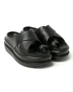 sacai サンダル Foam Multiple Sole Sandals 黒のサムネイル