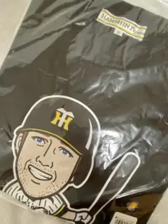 阪神タイガース マートン 選手イラスト Tシャツ