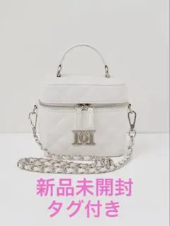 【新品未開封】darich ダーリッチ キルティングスクエアミニバッグ バニティ