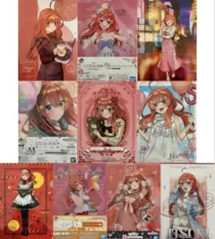 五等分の花嫁 お祭り騒ぎの日常 中野五月 カードセット（キラあり
