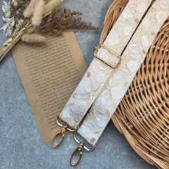 202.インド刺繍ショルダーストラップ　スマホショルダー