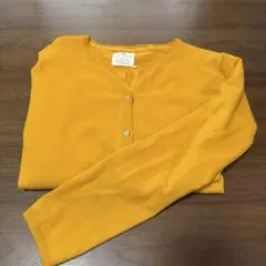 ZARA GIRL'S マスタード カーディガン 13-14歳用