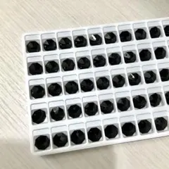 【10粒】スワロフスキー　オクタゴン　ジェット　8116 14mm 2つ穴