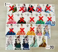 【セール】バラ売り可　人物ステッカー　女の子ステッカー　1枚40円 ①