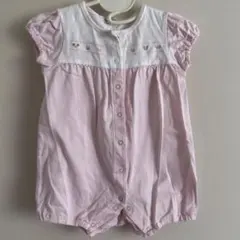 familiar 半袖　ロンパース　70cm