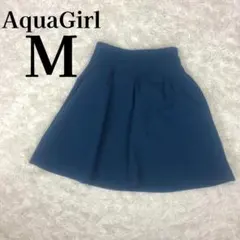 AG by aquagirl Aライン膝丈 ボックスプリーツスカート M 青緑のサムネイル