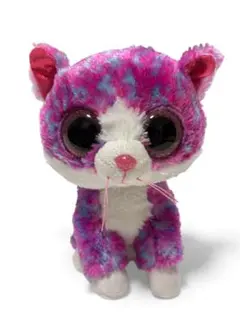 ty カラフル猫型ぬいぐるみ