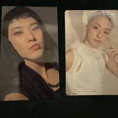 SEVENTEEN ホシ　トレカ2枚