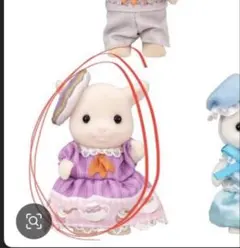 シルバニアファミリー　どきどきフレンズ　ティータイム　ヤギの女の子　DXくじ