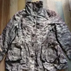 グレー系スタンドカラージャケット