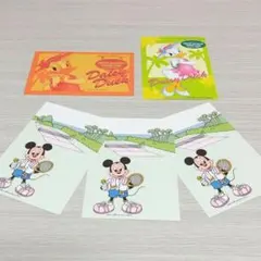 ディズニー ポストカード 5枚セット ミッキー デイジー　レア　レトロ