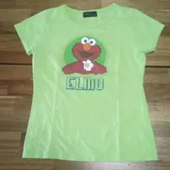 Cecil McBee エルモ 半袖Tシャツ グリーン Mサイズ