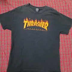 THRASHER フレイムロゴ Tシャツ Lサイズ