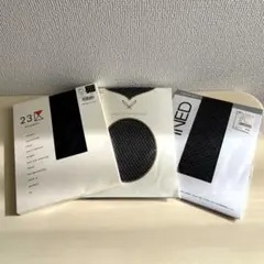 ✳︎未使用✳︎ タイツセット 23区 INED 3足セット　ブラック