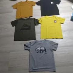 ザ・ノースフェイスのTシャツ5枚セット サイズ140