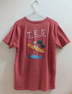 TES 刺繍 Tシャツ The Endless Summer 骸骨 スカル ロゴのサムネイル