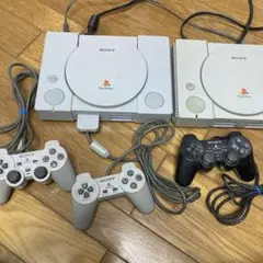 SONY PlayStation 本体 2台　 コントローラー3台 周辺機器