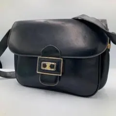 美品　セリーヌ　ビンテージ　ショルダーバッグ　ブラック　13