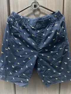 ポールスミス Paul Smith 犬柄 ショートパンツ ネイビーのサムネイル